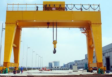 A-Shaped ikkita kiruvchi gantry krani