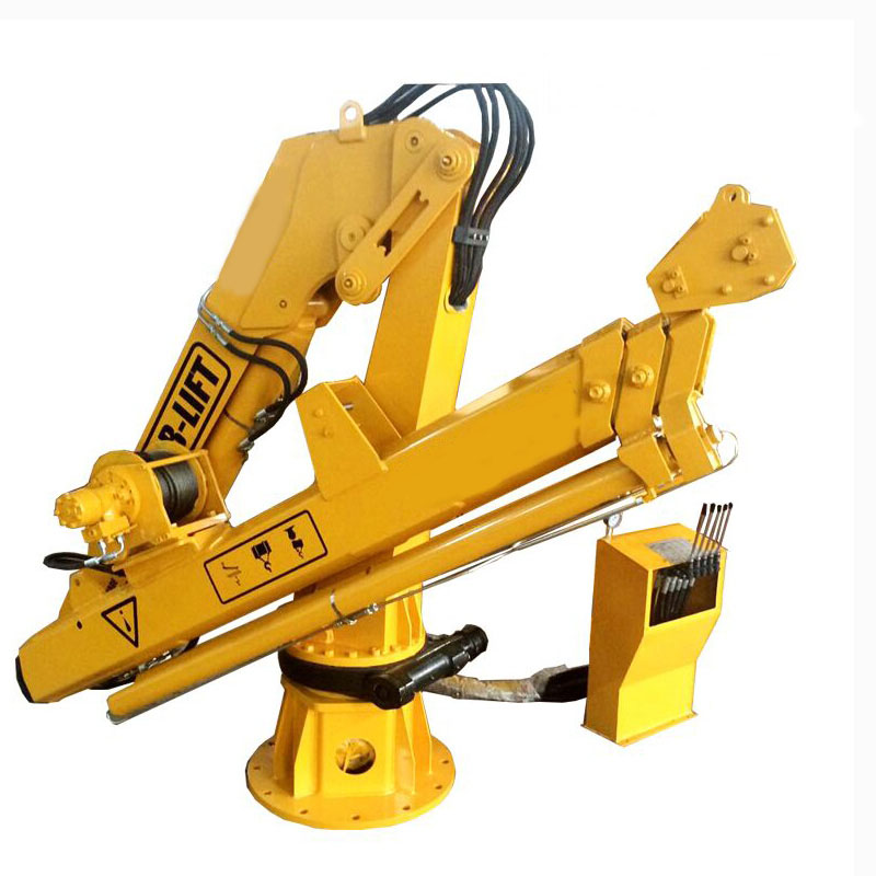 Katlamalı Bom Vinç Kıvırma Bomu dengiz pastki Crane.jpg Folding Boom Crane Knuckle Boom Marine Deck Crane.jpg